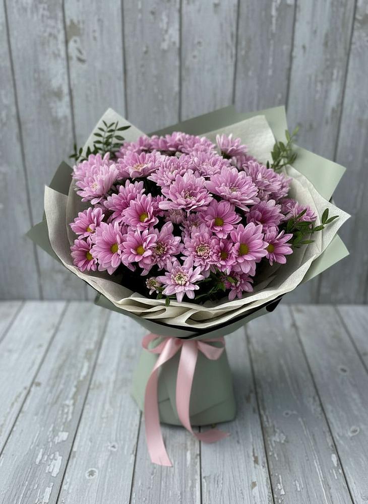 Букет цветов из: Хризантемы в Божонке
