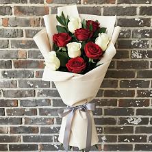 Букет цветов из:  Розы в Божонке