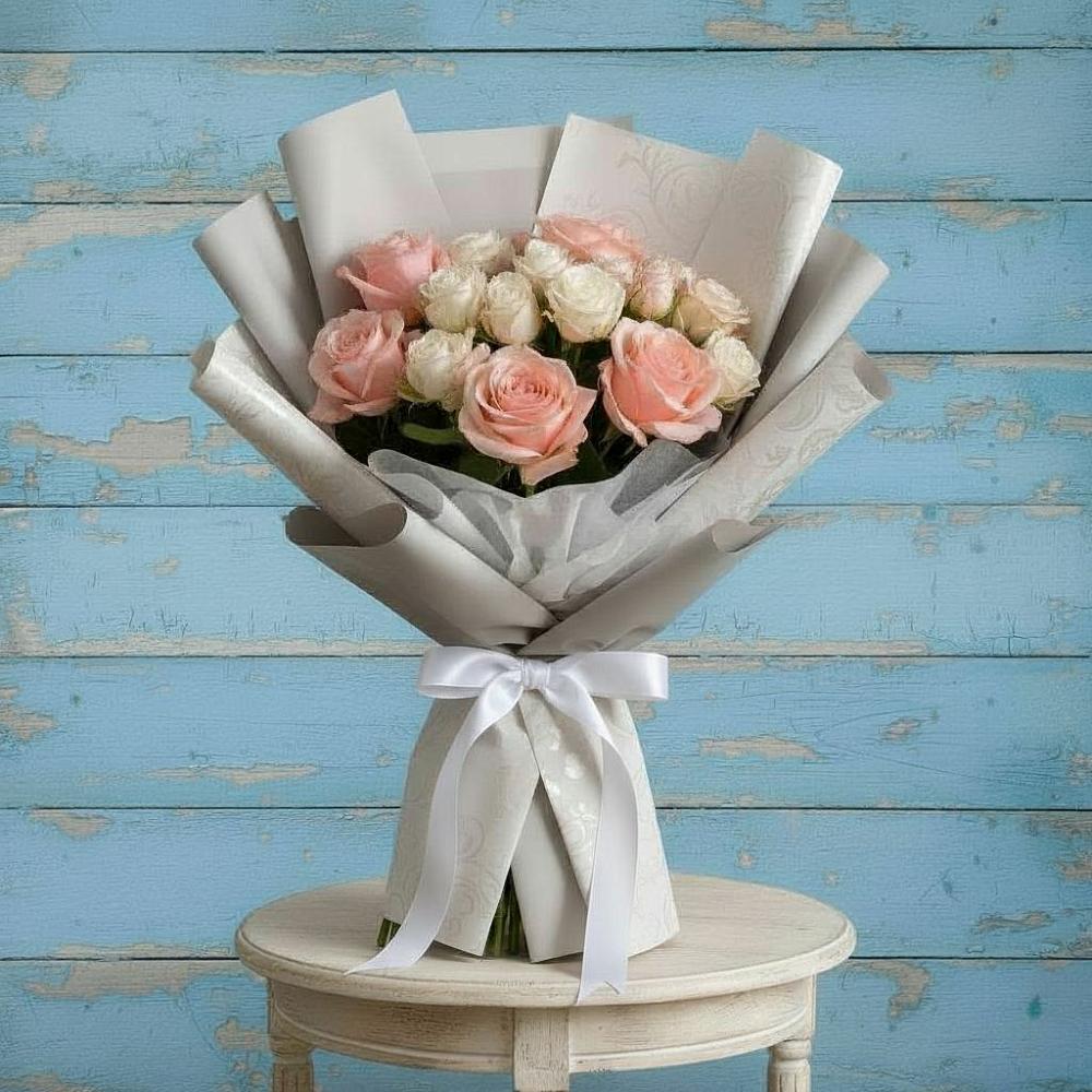 Букет цветов из: Розы в Божонке