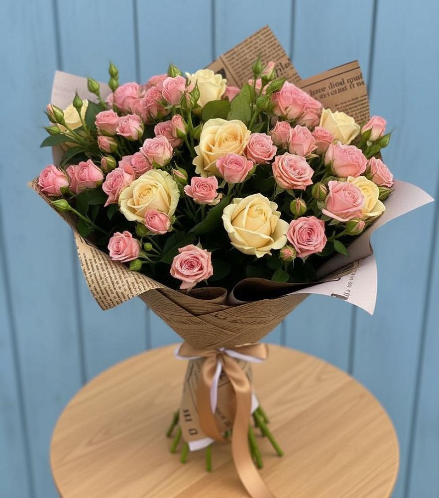 Букет цветов из: Розы в Божонке