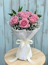 Букет цветов из:  Розы в Божонке