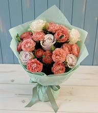Букет цветов из:  Розы в Божонке