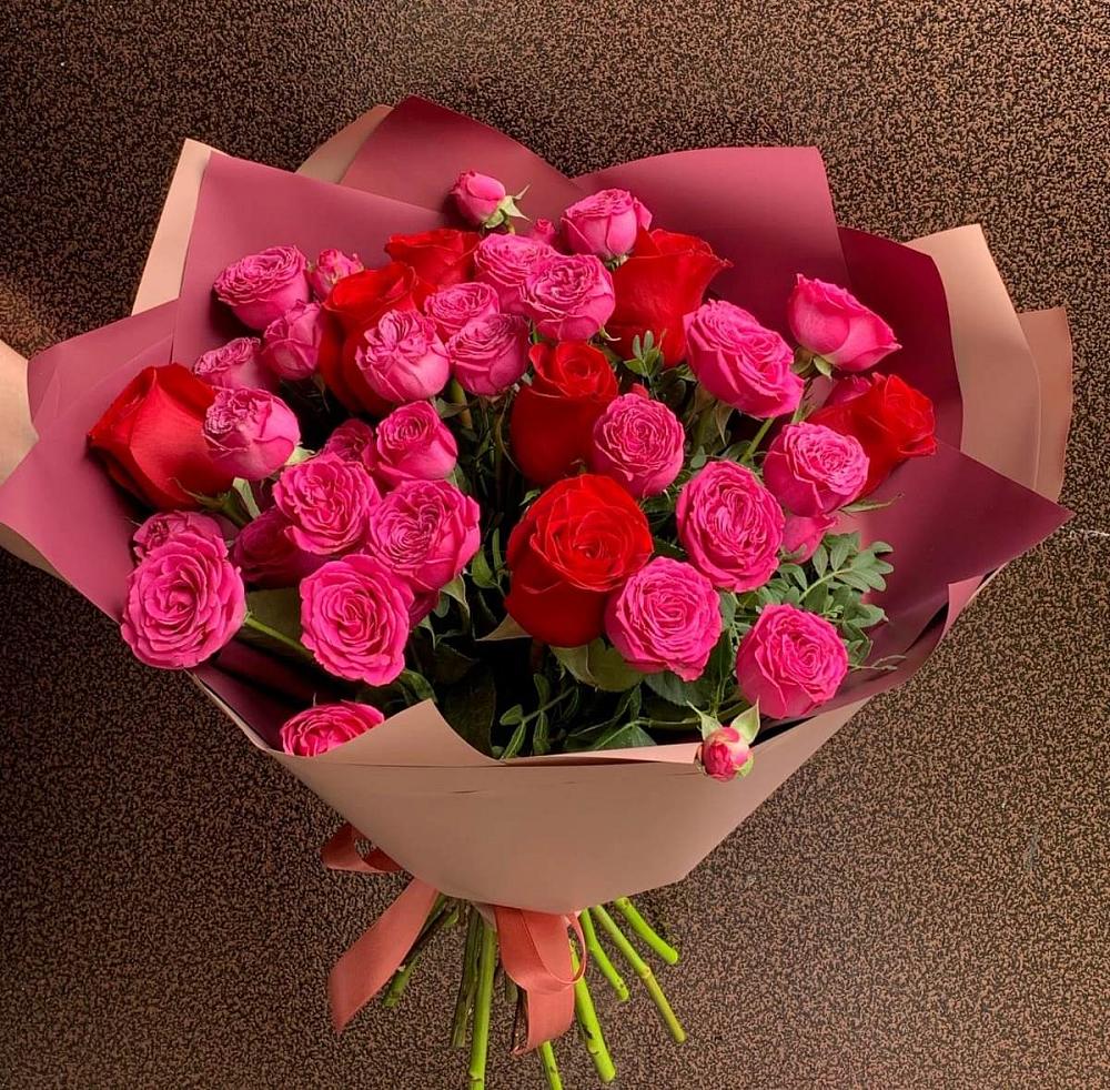 Букет В объятьях нежности в Божонке