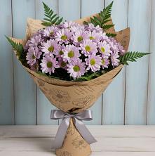 Букет цветов из:  Хризантемы в Божонке