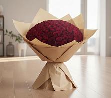 Букет 101 Красная роза в Божонке