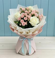 Букет цветов из:  Розы в Божонке