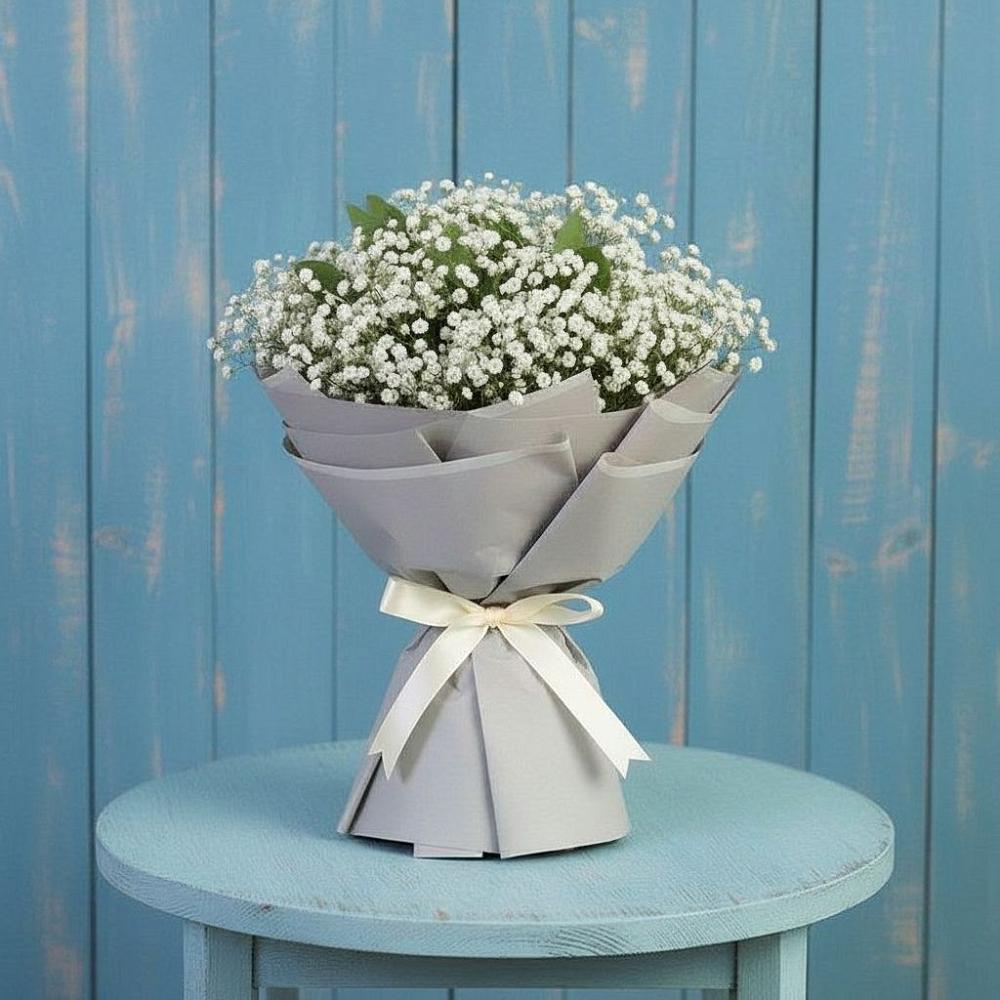 Букет цветов из: Гипсофила в Божонке