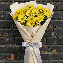 Букет цветов из:  Хризантемы в Божонке