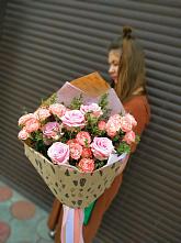 Букет цветов из:  Розы #REPLACE_PRED# Божонке