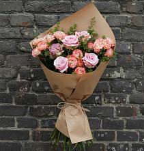 Букет цветов из:  Розы в Божонке