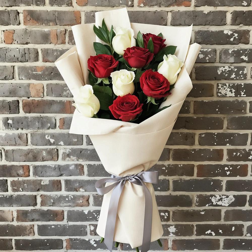 Букет цветов из: Розы в Божонке