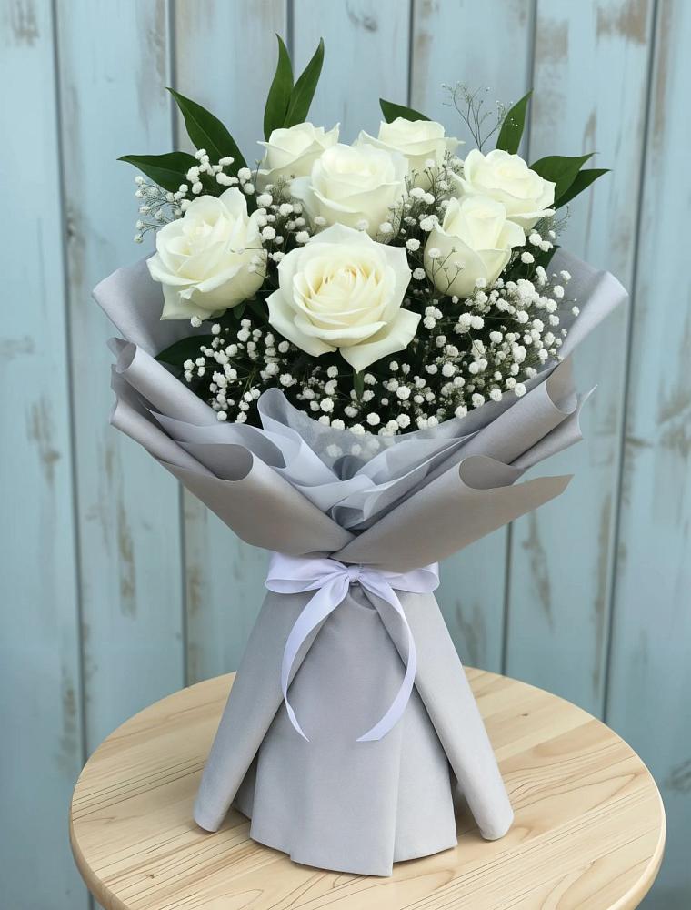 Букет цветов из: Розы в Божонке