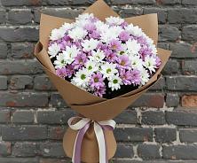 Букет цветов из:  Хризантемы в Божонке