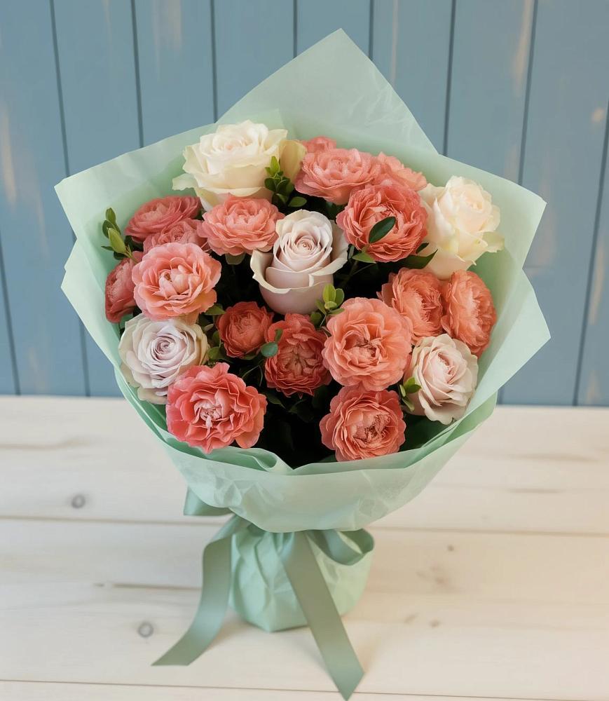 Букет цветов из: Розы в Божонке