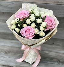 Букет цветов из:  Розы #REPLACE_PRED# Божонке