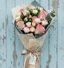 Букет цветов из:  Розы в Божонке