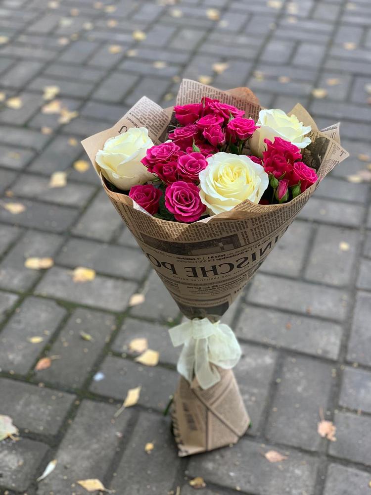 Букет цветов из: Розы в Божонке