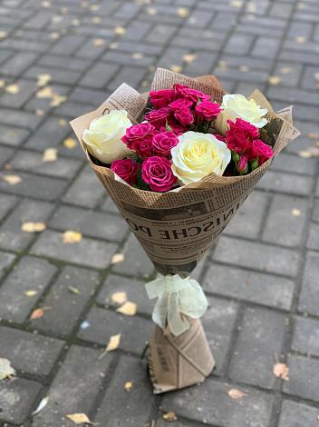 Букет цветов из: Розы в Божонке