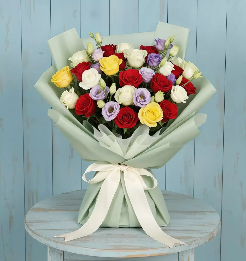 Букет цветов из: Розы в Божонке