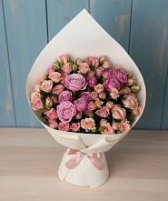 Букет цветов из:  Розы в Божонке