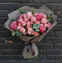 Букет цветов из:  Розы в Божонке